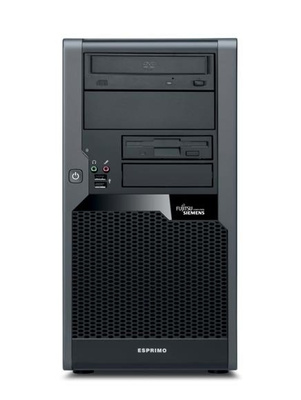 Fujitsu-Siemens Esprimo P5730 Tower Intel Pentium E5200 2,5 GHz / 4 GB / 500 GB / DVD / Win 10 Prof. (Update)