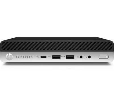 HP EliteDesk 800 G4 Mini Core i5 8400T (8-gen.) 1,7 GHz / 32 GB / 2 TB SSD / Win 11 Pro