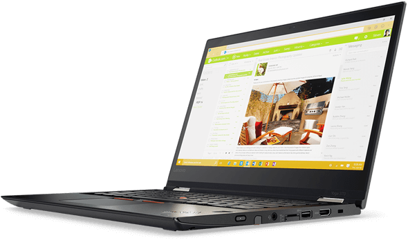Lenovo ThinkPad Yoga 370 Core i5 7200u (7-gen.) 2,5 GHz / 8 GB / 240 SSD / 12,5'' FullHD, dotyk / Win 10 Prof. (Update) / Klasa A-