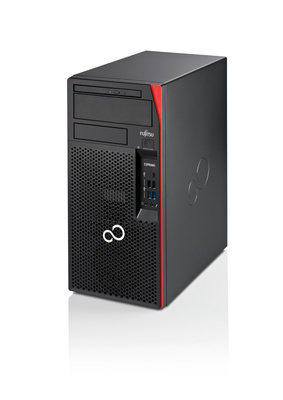 Zestaw Fujitsu Esprimo P758 Tower Core i5 9600 (9-gen.) 3.1 GHz (6 rdzeni) / 16 GB / 480 SSD / Win 11 Prof. + AMD Radeon RX550 z monitorem Dell P2419h
