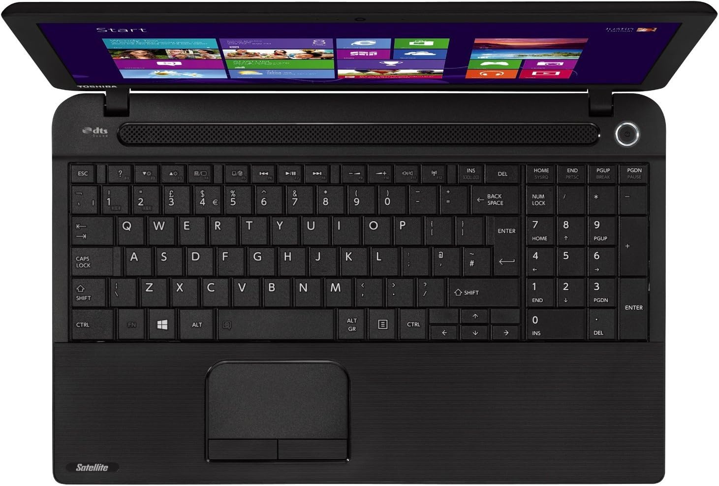 Toshiba Satellite PRO C50-A-1C9 Core i3 3110M (3-gen.) 2,4 GHz / 8 GB / 480 SSD / 15,6'' / Win 10 Pro / Klasa A-