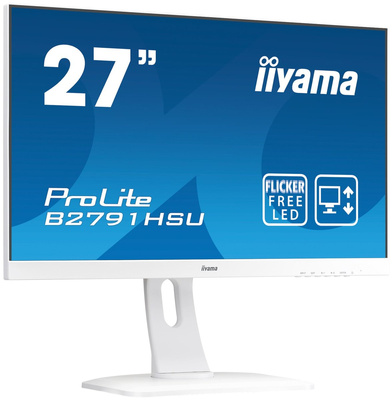 Iiyama ProLite B2791HSU-W1 - biały z głośnikami