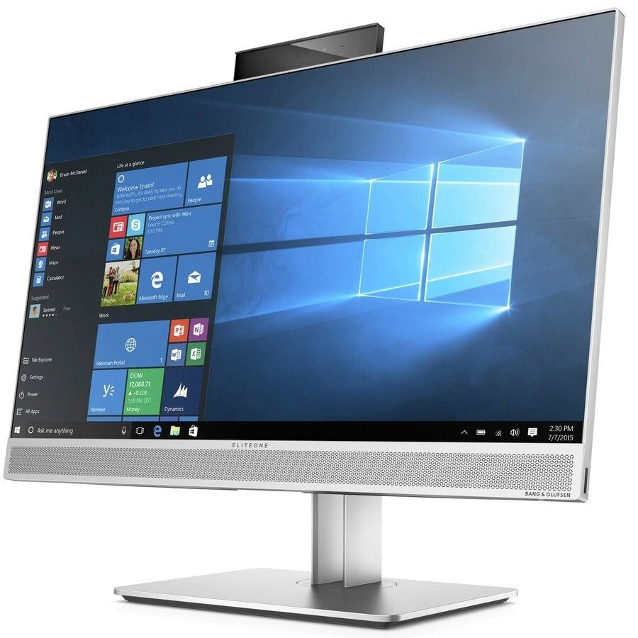 HP EliteOne 800 G3 AIO Core i5 7500 3,2 GHz / 8 GB / 960 SSD / 23,8'' FullHD, dotyk / Win 10 Pro