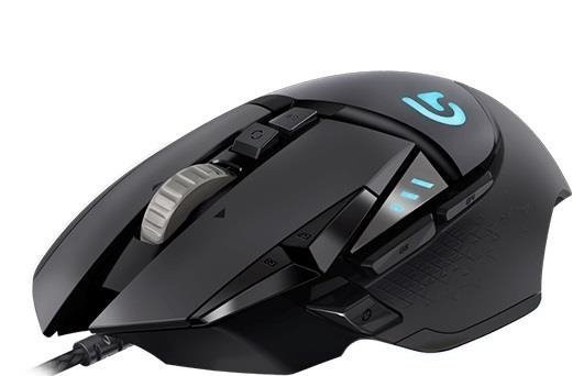 Mysz przewodowa Logitech G502 Proteus Spectrum optyczna usb czarna