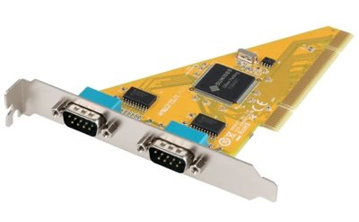 Adapter PCI 2 x RS232 / wysoki profil