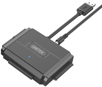 Adapter Przejściówka USB 3.0 do SATA, IDE (USB do SATA) Unitek Y-3324