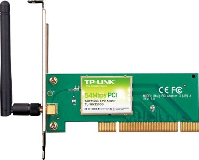 Bezprzewodowa karta sieciowa PCI, 54Mb/s, TP-Link TL-WN350GD