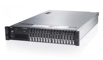 DELL PowerEdge R720 2 x Xeon E5-2630 v2 2,6 GHz / 64 GB / 16x2,5”, H710 / 2U / szyny / 2 x zasilacz / iDRAC7 ENTERPRISE