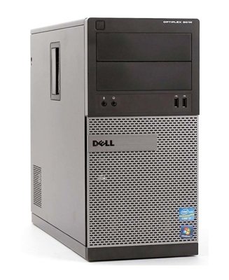Dell Optiplex 3010 Tower Core i3 3220 (3-gen.) 3,3 GHz / 8 GB / 120 SSD / DVD / Win 10 Prof. (Update)