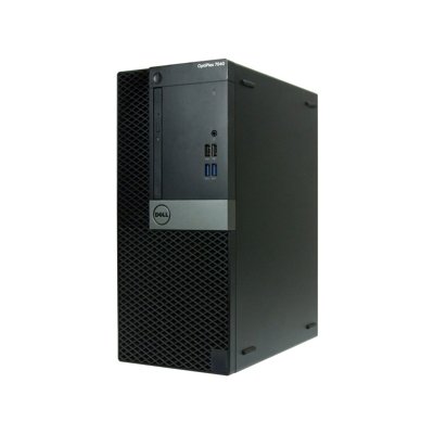 Dell Optiplex 7040 Mini Tower Core i7 6700 (6-gen.) 3,4 GHz / 16 GB / 120 SSD / DVD / Win 10 Prof.