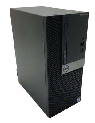 Dell Optiplex 7040 Mini Tower Core i7 6700 (6-gen.) 3,4 GHz / 16 GB / 480 SSD / DVD / Win 10 Prof.