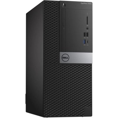 Dell Optiplex 7050 Tower Core i5 7500 (7-gen.) 3,4 GHz / 8 GB / 480 SSD + 500 GB / Win 10 Prof. (Update) + GTX 1050Ti