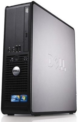 Dell Optiplex 780 SFF DualCore 2,8 GHz / 4 GB / 250 GB / DVD / Win 10 Prof. (Update)