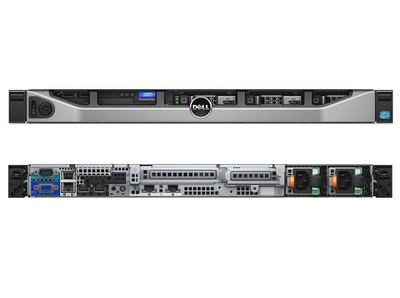 Dell PowerEdge R430 1 x Xeon E5-2630 v3 2,4 GHz / 16 GB / 4 x 3,5’’ / kontroler H330 / 2 x zasilacz / szyny / iDRAC8 ENTERPRISE
