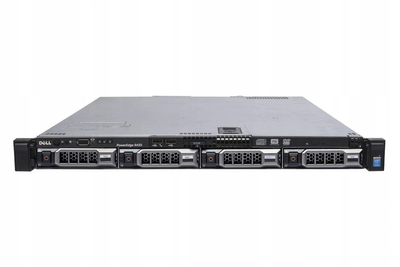 Dell PowerEdge R430 1 x Xeon E5-2630 v3 2,4 GHz / 32 GB / 4 x 3,5’’ / kontroler H330 / 2 x zasilacz / szyny / iDRAC8 ENTERPRISE