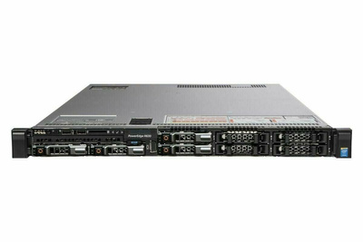 Dell PowerEdge R630 2 x Xeon E5-2630 v3 / 16 GB / 8 x 2,5’’ /  2 x zasilacz / szyny / iDRAC8 ENTERPRISE