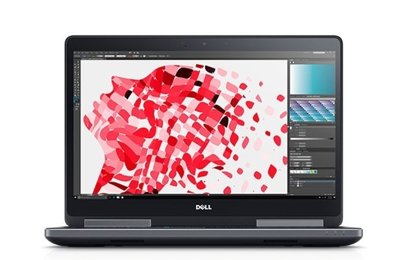 Dell Precision 7520 Core i7 7820HQ (7-gen.) 2,9 GHz / 16 GB / 240 SSD / 15,6'' FullHD / Win 10 Prof. + Quadro M1200M