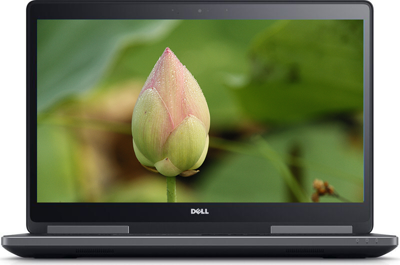 Dell Precision 7720 Core i7 6820HQ (6-gen.) 2,7 GHz / 8 GB / 480 SSD / 17,3'' FullHD / Win 10 Pro + Nvidia Quadro P3000 / Klasa A-