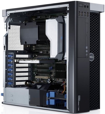 Dell Precision T3600 Tower Xeon Quad Core E5-1603 2,8 GHz / 8 GB / 240 SSD + 500 GB HDD / DVD-RW / Win 10 Prof. (Update)
