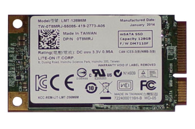 Dysk SSD / Lite-On LMT-128M6M / 128 GB / mSATA