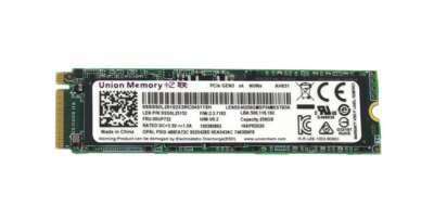 Dysk SSD NVMe / Union Memory AH631 / 256 GB / M.2 PCIe 3.0