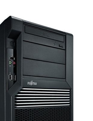 Fujitsu Celsius M470 Tower Xeon W3565 3,2 GHz / 8 GB / 240 SSD / DVD / Win 10 Prof. (Update)