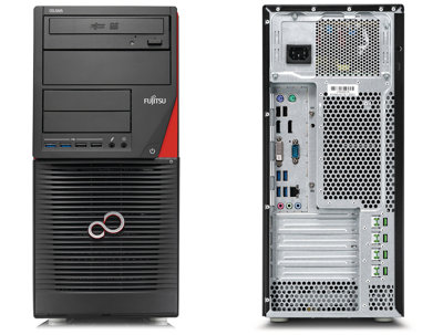 Fujitsu Celsius W550 Tower Core i5 6500 3,2 GHz / 16 GB / 480 SSD / Win 10 Prof. (Update) + Nvidia GeForce GTX 1660