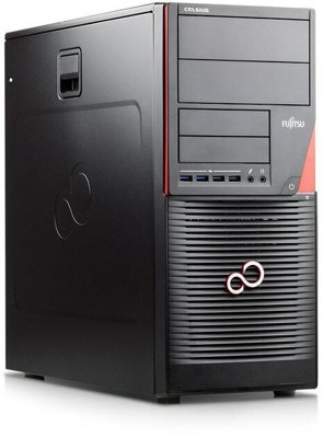 Fujitsu Celsius W550 Tower Core i5 6500 3,2 GHz / 16 GB / 480 SSD / Win 10 Prof. (Update) + Nvidia GeForce GTX 1660