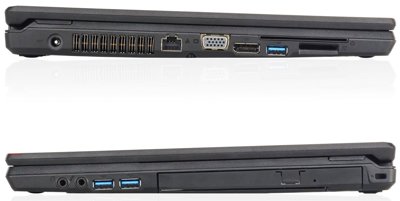 Fujitsu Lifebook E556 Core i3 6100U (6-gen.) 2,3 GHz / 4 GB / 120 SSD / 15,6''  /  Win 10 Prof. (Update)