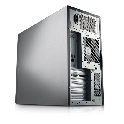 Fujitsu-Siemens Celsius R570-2 Tower Xeon L5640 (i7) 2,26 GHz (6 rdzeni) / 8 GB / 240 SSD / DVD / Win 10 Prof. (Update) 