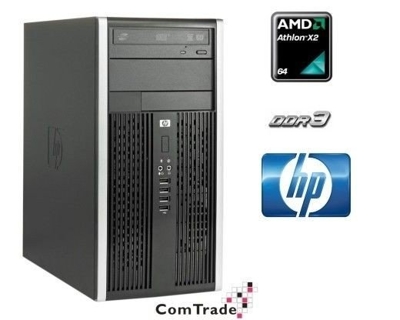 HP Compaq 6005 Tower ATHLON X2 B22 2,8 / 4 GB / 250 GB / DVD-RW / Win 10 Prof. (Update) + GeForce GT740