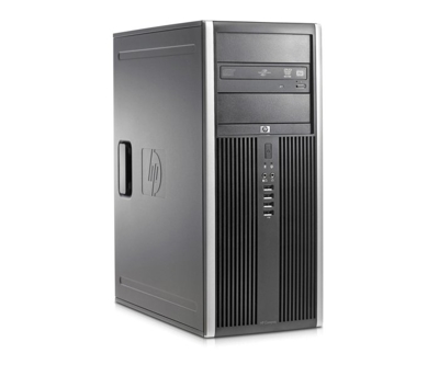 HP Compaq 8000 Elite Tower Core 2 Quad 2,4 Q6600 / 4 GB / 250 GB / DVD / Win 10 (Update)