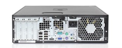 HP Compaq 8200 Elite SFF Core i3 2100 (2-gen.) 3,1 GHz / 8 GB / 120 GB SSD + 500 GB HDD / Win 10 Prof. (Refurb.)