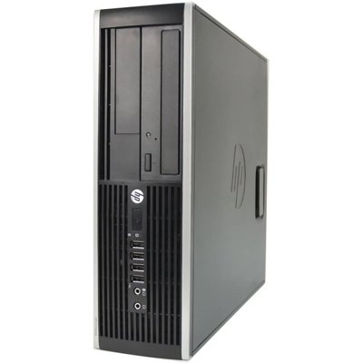 HP Compaq 8200 Elite SFF Core i3 2100 (2-gen.) 3,1 GHz / 8 GB / 120 GB SSD + 500 GB HDD / Win 10 Prof. (Refurb.)