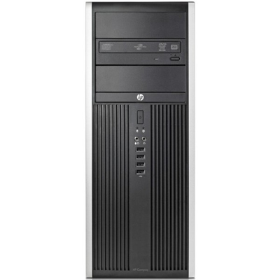 HP Compaq 8200 Elite Tower Core i3 2100 (2-gen.) 3,1 GHz / 8 GB / 500 GB / DVD / Win 10 (Refurb.) + GeForce GTX 750
