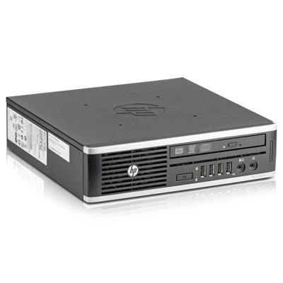 HP Compaq 8200 Elite USDT Core i3 2100 (2-gen.) 3,1 GHz / 8 GB / 120 SSD / Win 10 Prof. (Refurb.)