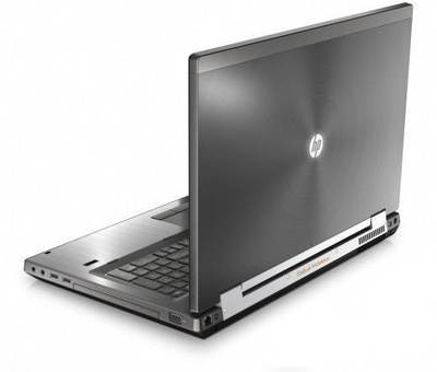 HP EliteBook 8760w Core i5 2520M (2-gen.) 2,5 GHz / 8 GB / 240 SSD / DVD-RW / 17'' HD+/ Win 10 Prof. (Update) + AMD Radeon HD 6700M + kamer 