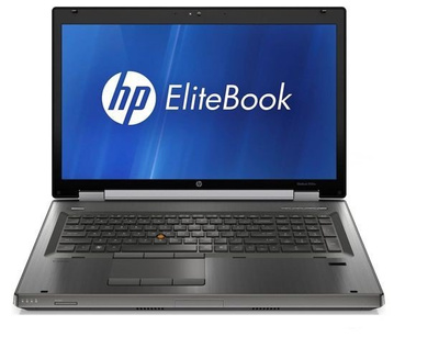 HP EliteBook 8760w Core i5 2540M (2-gen.) 2,6 GHz / 4 GB / 240 SSD / DVD-RW / 17'' FullHD / Win 10 Prof. (Update) + AMD Radeon HD 6700M
