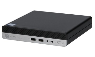 HP EliteDesk 400 G4 Mini Core i5 8500T (8-gen.) 2,1 GHz (6 rdzeni) / 8 GB / 240 SSD / Win 11 Prof.