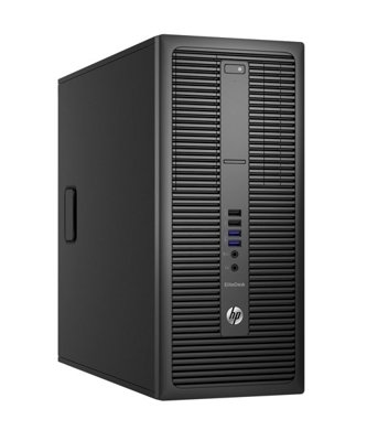 HP EliteDesk 600 G1 Tower Core i5 4570 (4-gen.) 3,2 GHz / 8 GB / 240 SSD + 500 GB / DVD / Win 10 Prof. (Update) + GeForce GTX 1050