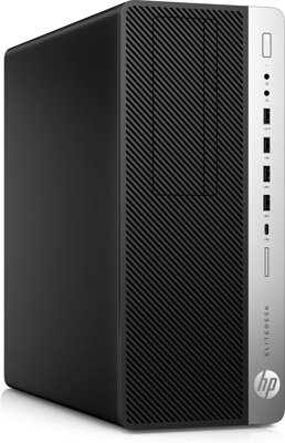 HP EliteDesk 800 G4 Tower Core i7 8700 (8-gen.) 3,2 GHz (6 rdzeni) / 16 GB / 960 SSD / Win 10 Prof. 