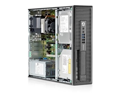 HP Elitedesk 800 G2 SFF Core i3 6100 (6-gen.) 3,7 GHz / 16 GB / 240 SSD / Win 10 Prof. (Update)