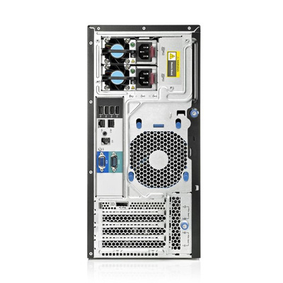 HP ProLiant ML310e gen.8 Xeon E3-1220 v3 3,1 GHz / 16 GB / 2 x 480 SSD / DVD / 2 x zasilacz / RAID P420