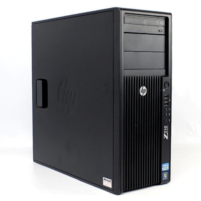 HP Workstation Z210 Tower Xeon E3 1240 (i7) 3,3 GHz / 8 GB / 250 GB / DVD-RW / Win 10 Prof. (Update)