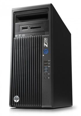 HP Workstation Z230 Tower E3 1225 v3 3,2 GHz / 8 GB / 240 SSD + 500 GB HDD / DVD / Windows 10 Prof. (Update) + GTX 1070 TI 8GB