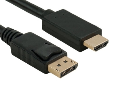 Kabel, DP do HDMI 1,8m, Lanberg