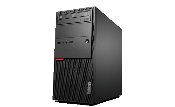 Lenovo ThinkCentre M800 Tower Core i5 6500 (6-gen.) 3,2 GHz / 16 GB / 240 SSD / DVD / Win 10 Prof. (Update) + Quadro M4000