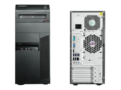 Lenovo ThinkCentre M83 Tower Core i5 4570 (4-gen.) 3,2 GHz / 8 GB / 240 SSD + 500 GB / DVD / Win 10 Prof. (Update) + GTX 1050