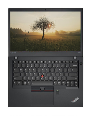Lenovo ThinkPad T470s Core i5 7300u (7-gen.) 2,6 GHz / 16 GB / 240 SSD / 14" FullHD dotyk / Win 10 Prof. / Klasa A-