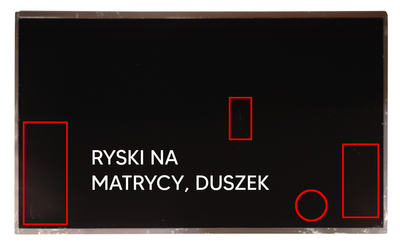 Matryca AU Optronics B156RW01 V.1 / 15,6'' HD+ (1600 x 900) / 40 pin LVDS / Klasa A-